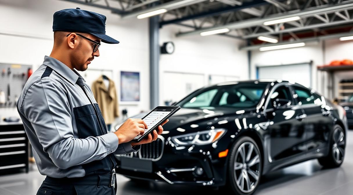 Detailer profesional puliendo un vehículo de alta gama - Ingresos y salarios en el sector detailing